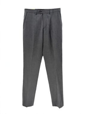 Banana Republic Italian Nailhead Suit Pant 29R Gray Slim Fit NWT